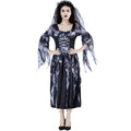 Dark Evil Crow Ghost Bride Cosplay, product photo 6 on a white background