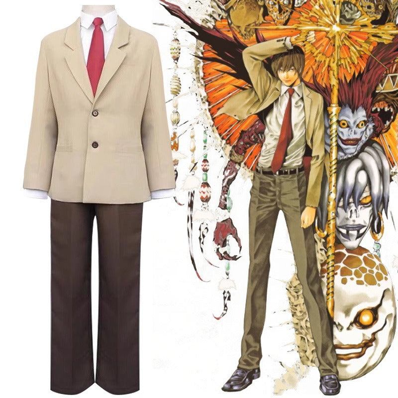 Anime Genius Student School Uniform for Adults, costume photo