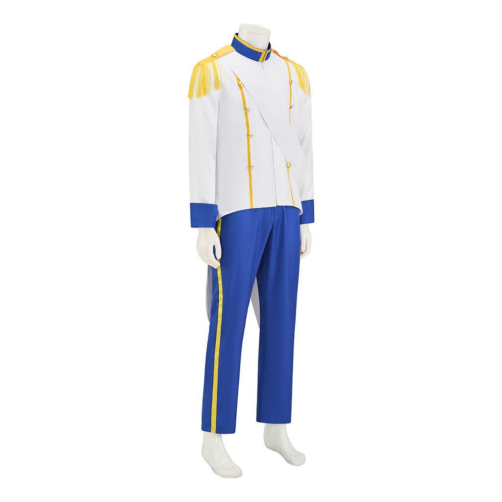 Little Mermaid Prince Eric Costume Adult Halloween Cosplay Outfit – photo 2