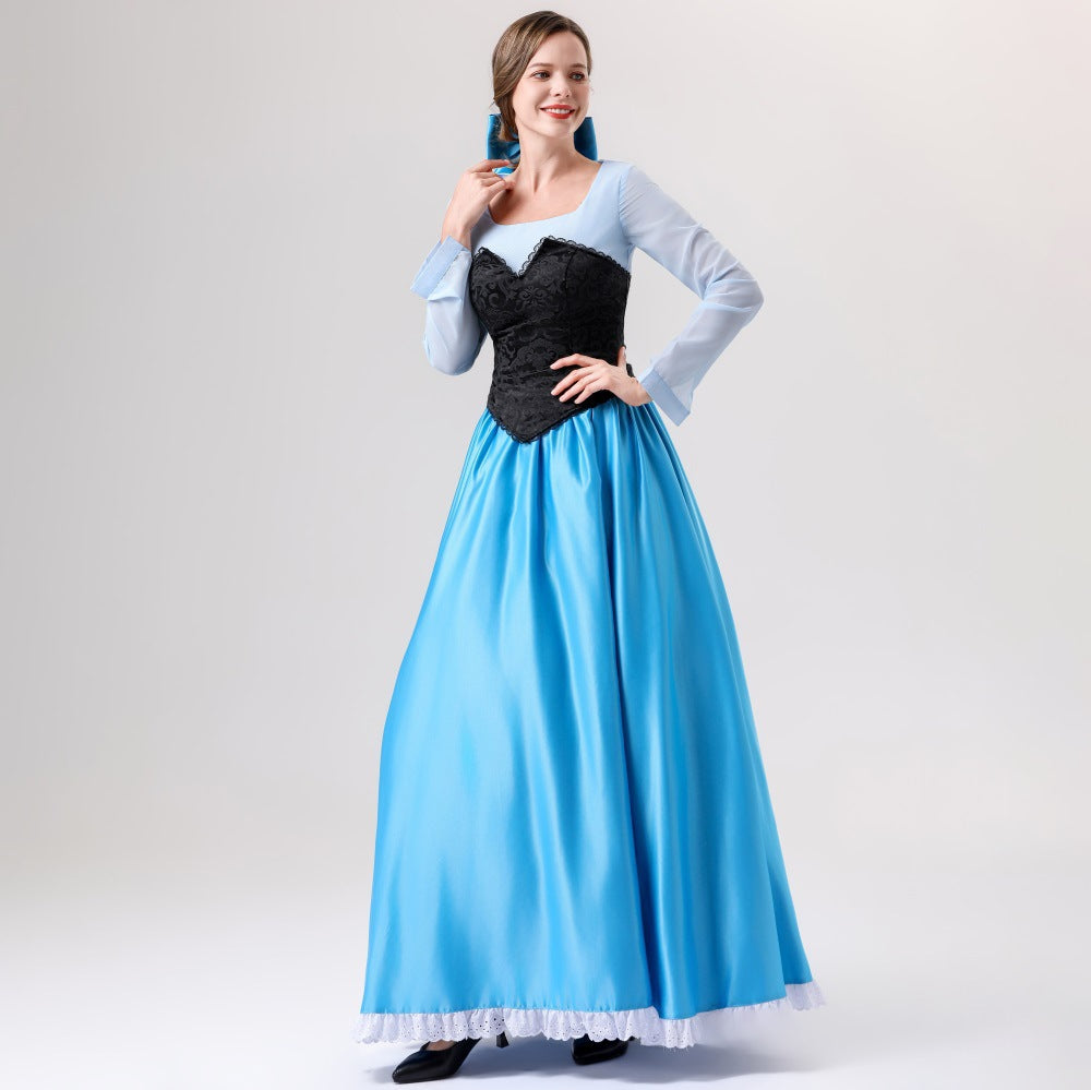 Little Mermaid Ariel Costume Women Princess Dress Adult Halloween – photo 2