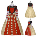 Royal Heart Queen Long Dress Costume, costume photo