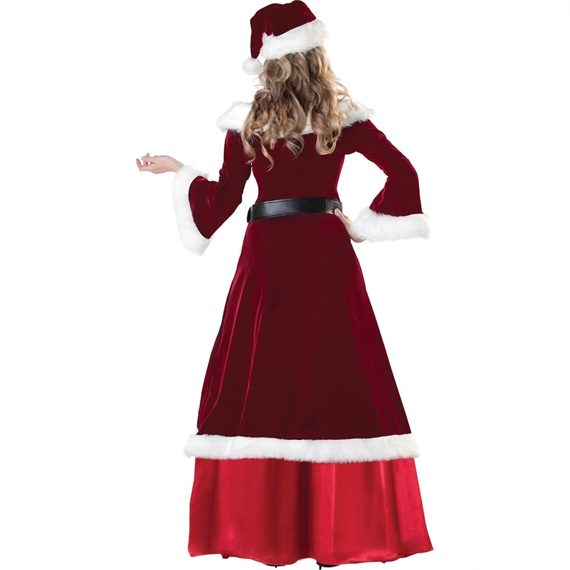 Santa Claus Costume Adult Couples Christmas Suit Holiday Party Outfit