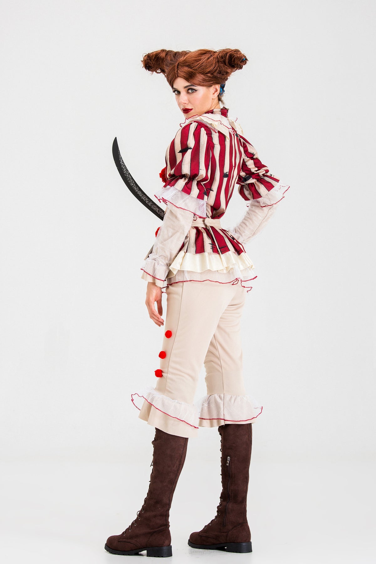 Circus Clown Costume for Women, costume photo 3