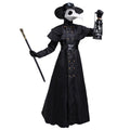 Medieval Steampunk Style Plague Doctor Costume for Adults, product photo 5 on a white background