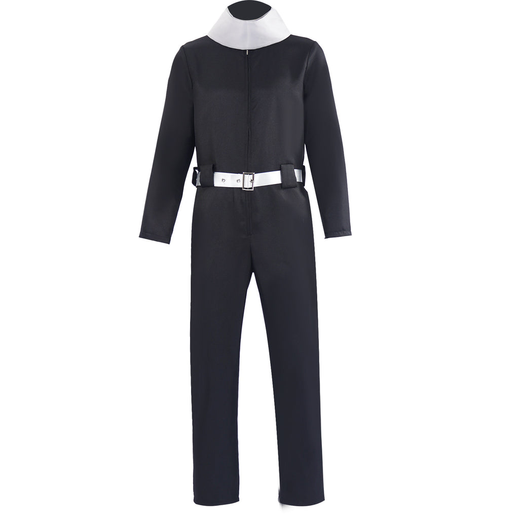 Anime Hero Teacher Costume for Adults, front view on a white background