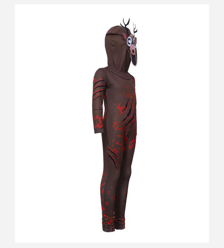 Deer Monster Costume for Kids and Adults, product photo 2 on a white background