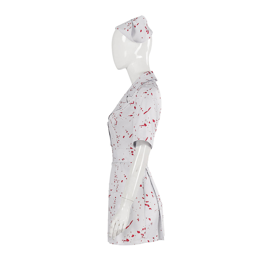 Silent Hill 2 Nurse Costume for Adults, product photo 4 on a white background