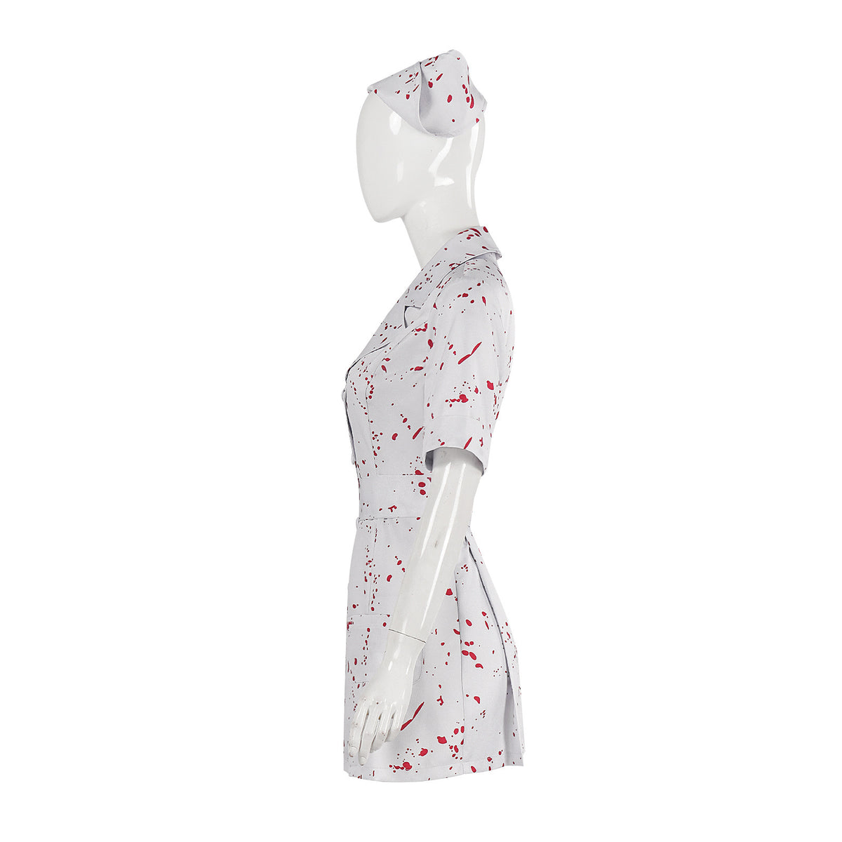 Silent Hill 2 Nurse Costume for Adults, product photo 4 on a white background