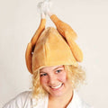 ROASTED TURKEY HAT Thanksgiving Costume Roast Chicken Raw Poultry Bird Trot