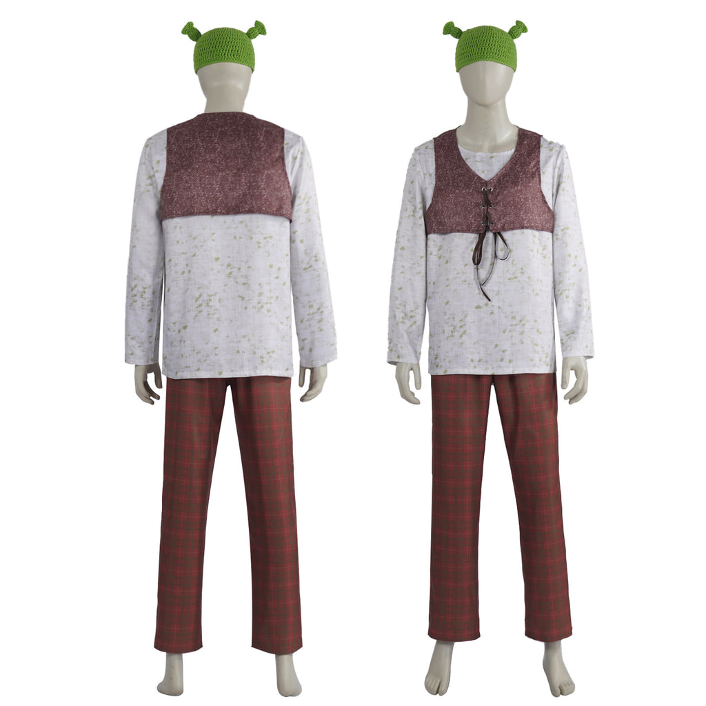 Green Ogre Costume for Adults, product photo 4 on a white background