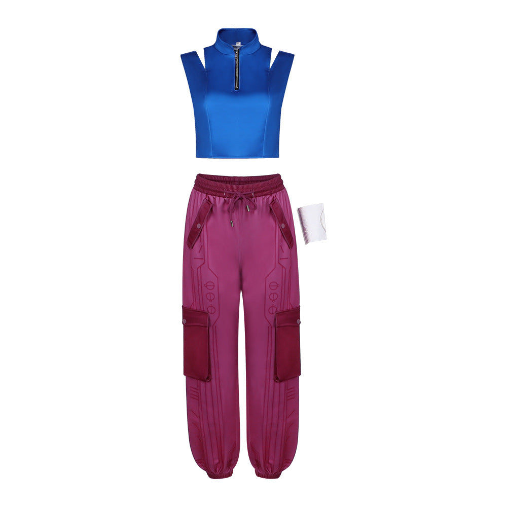 Zombie High School Addison Costume for Adults, product photo 4 on a white background