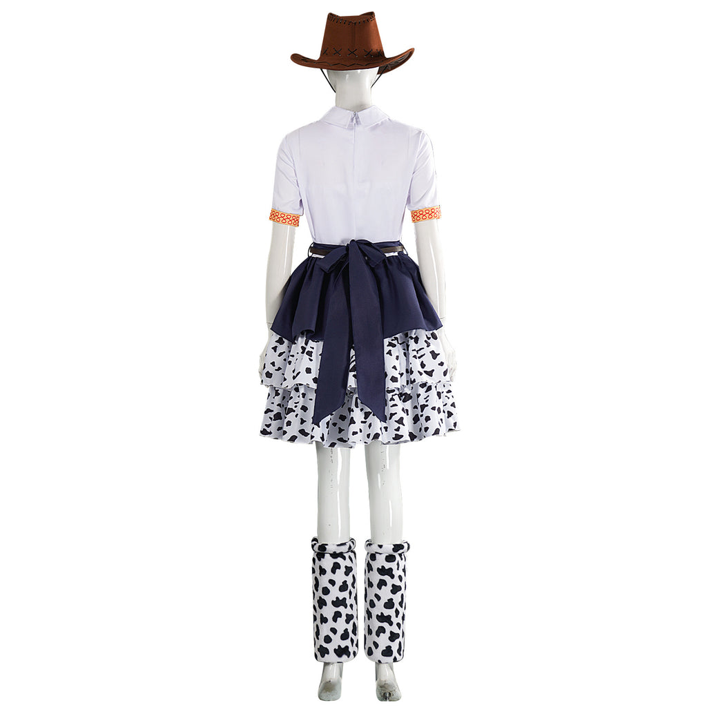 Toy Story Jessie Cosplay Costume Jessie Short Skirt Set Anime Movie Character Cosplay Outfit
