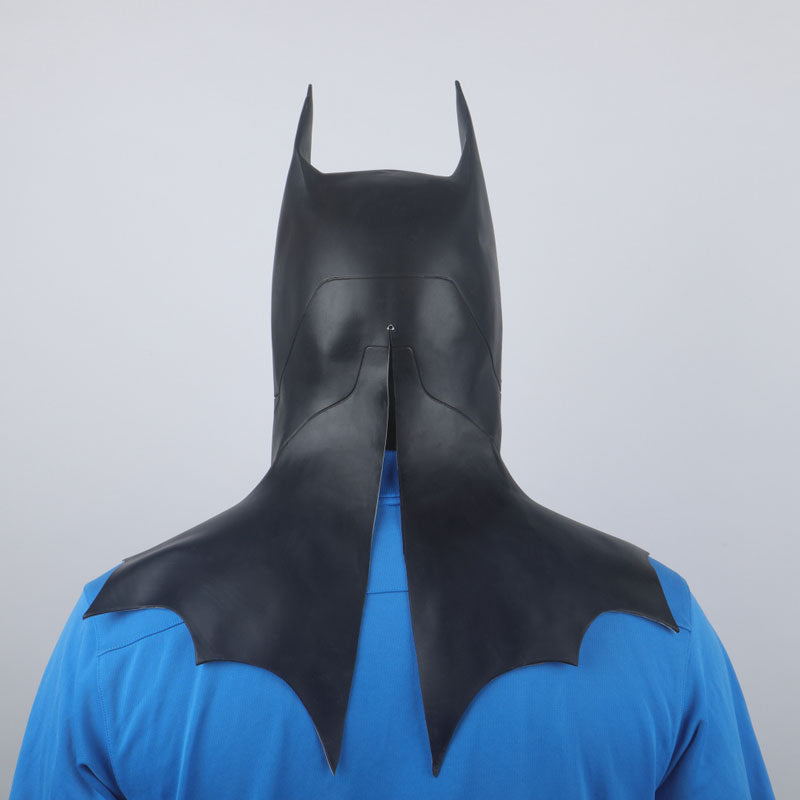 Masked Vigilante Latex Mask for Adults, costume photo 3