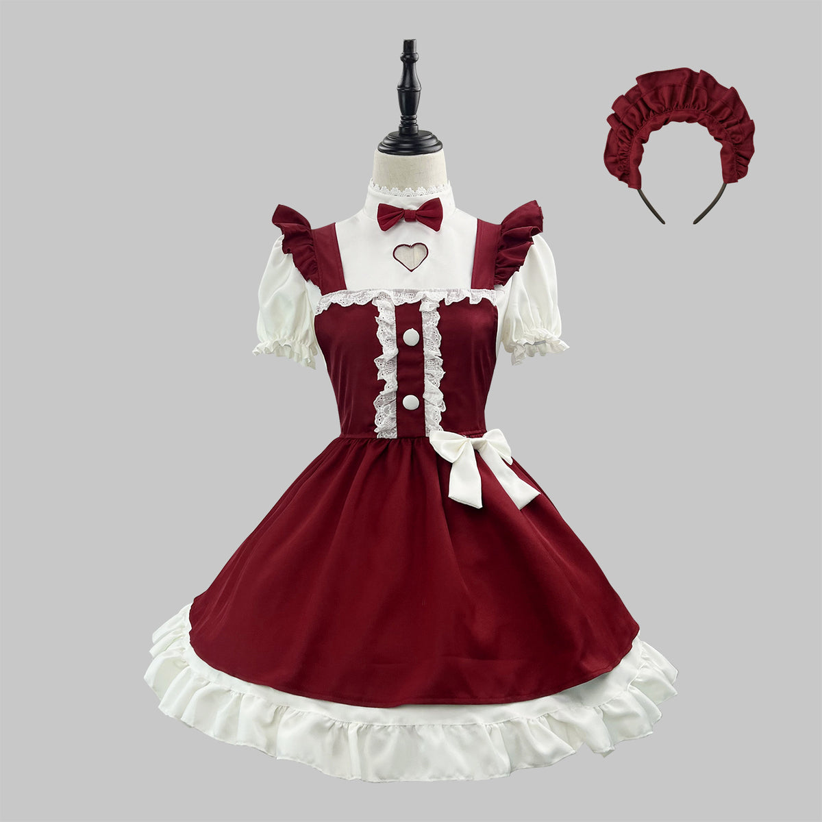 Christmas Maid Costume Women Adult Anime Cosplay Holiday Dress