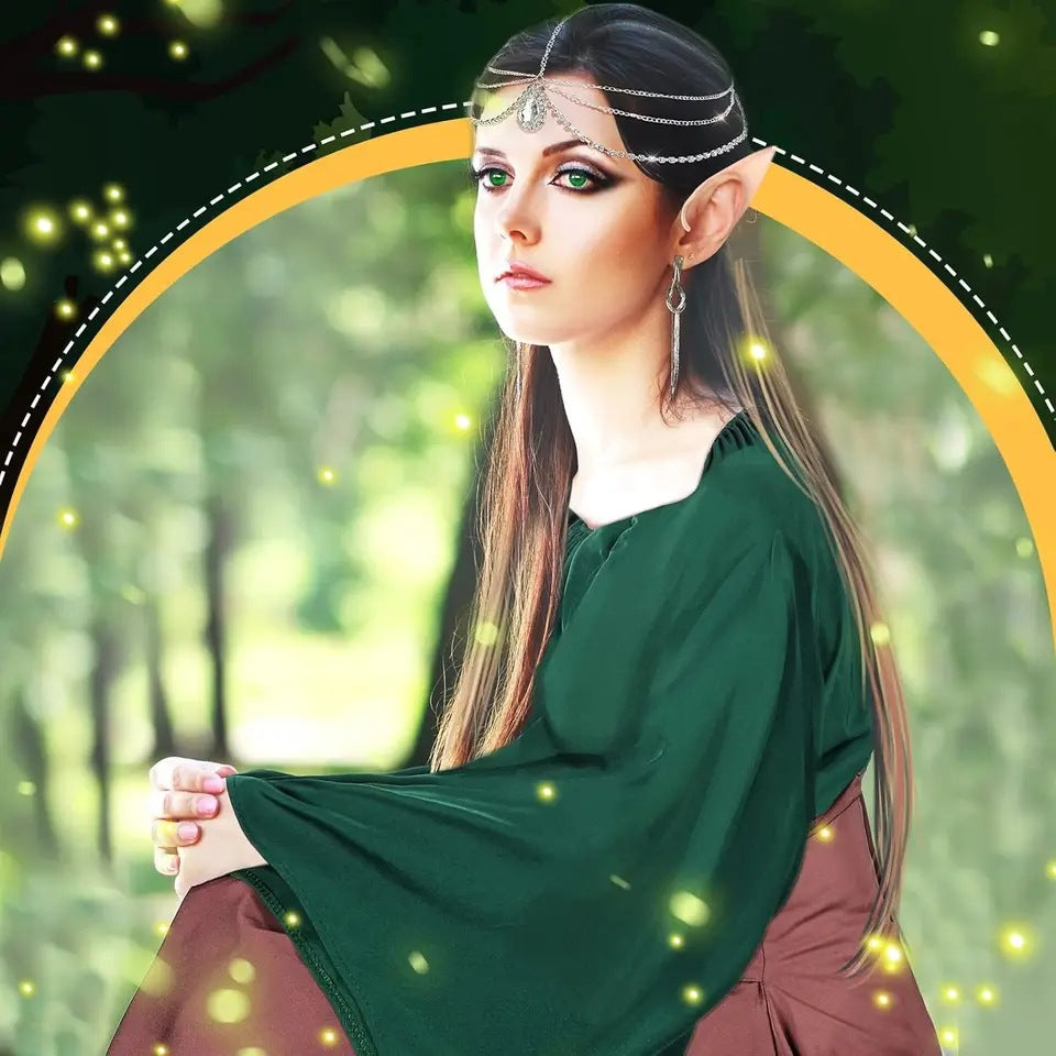 Medieval Fairy Elf Costume for Women, costume photo 5