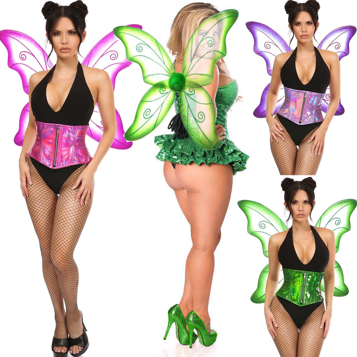 Butterfly Fairy Wings for Kids, costume photo 2