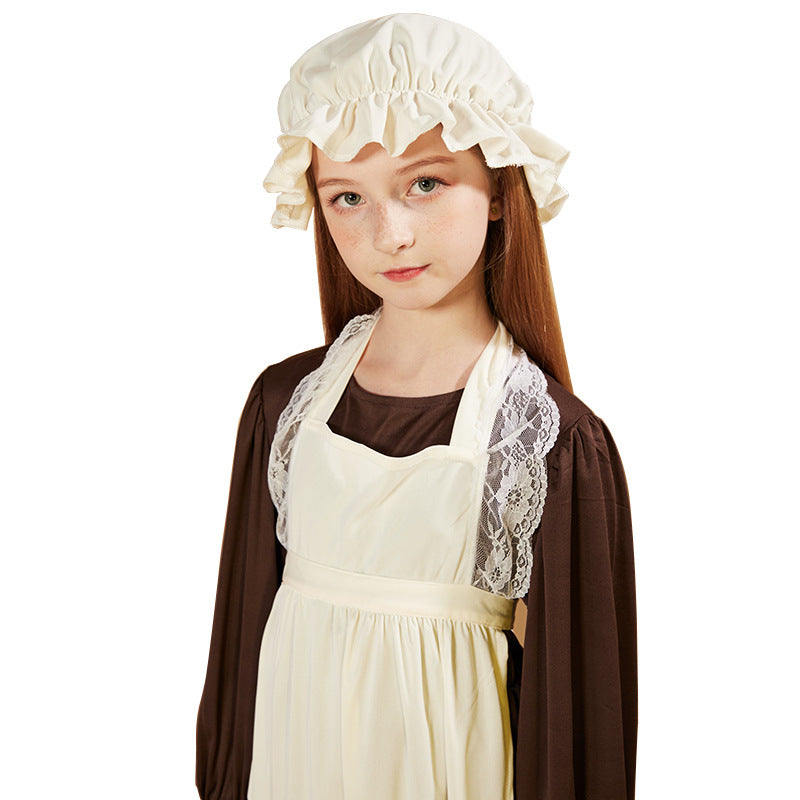 Victorian Maid Costume Women Halloween Cosplay Dress