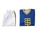 Pop Star Cheerleader Costume for Men, product photo 5 on a white background