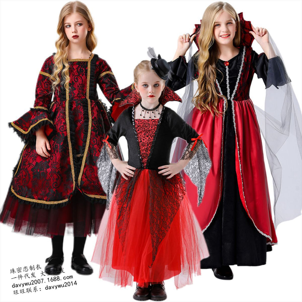 Vampire Witch Costume for Girls, costume photo