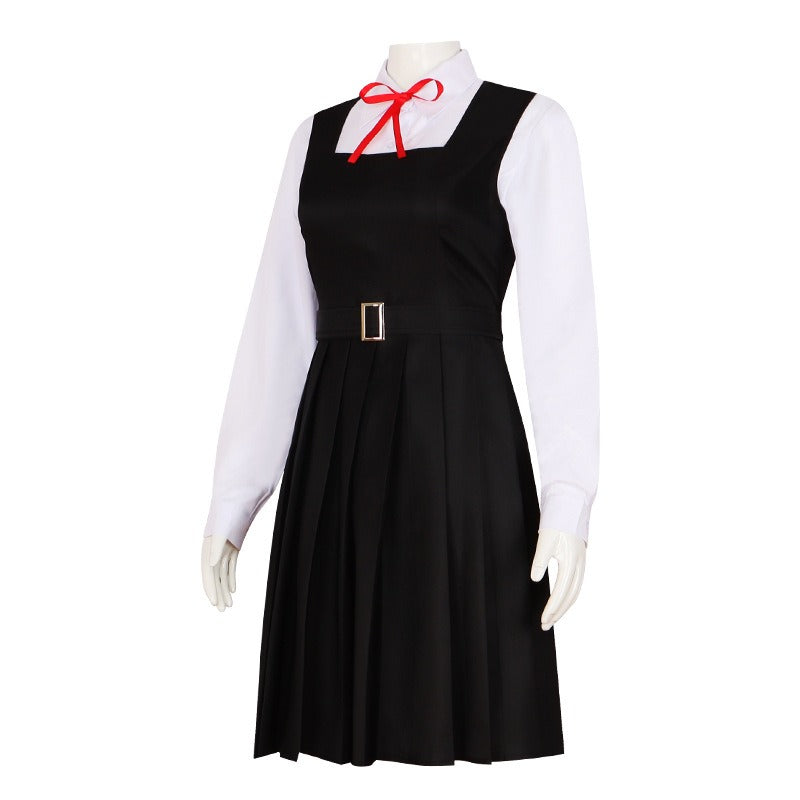 Chainsaw Man Asa Mitaka School Uniform Cosplay Adult Halloween