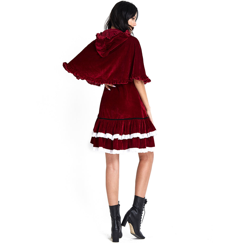 Medieval Court Princess Roman Goddess Costume for Women, product photo 4 on a white background