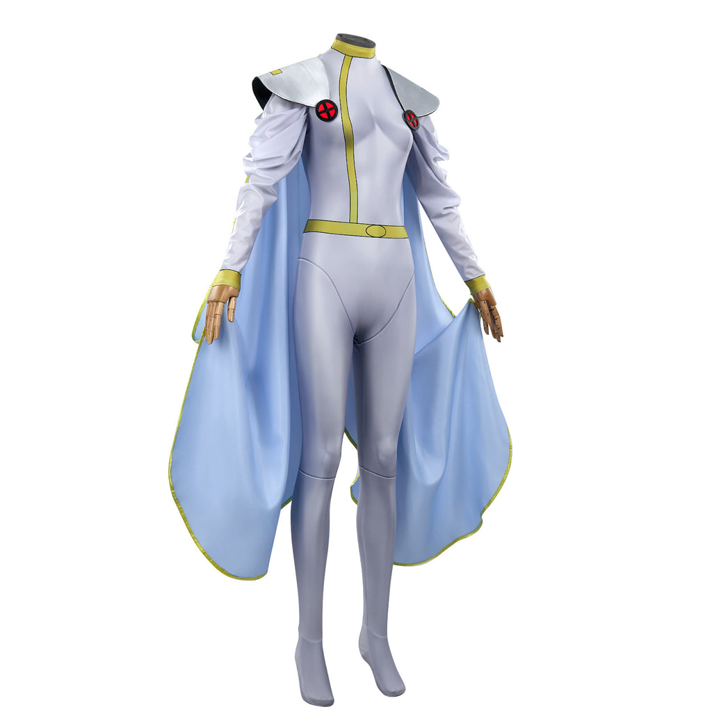 Weather Goddess Superhero Costume for Adults, product photo 2 on a white background