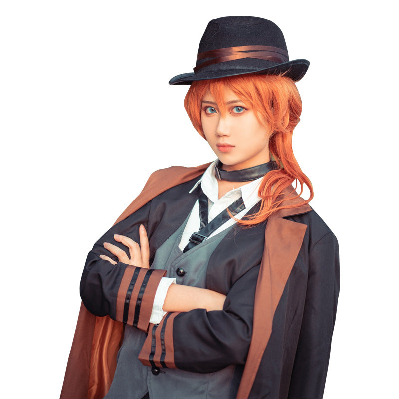 Bungo Stray Dogs Dazai Cosplay Costume Adult Halloween Anime
