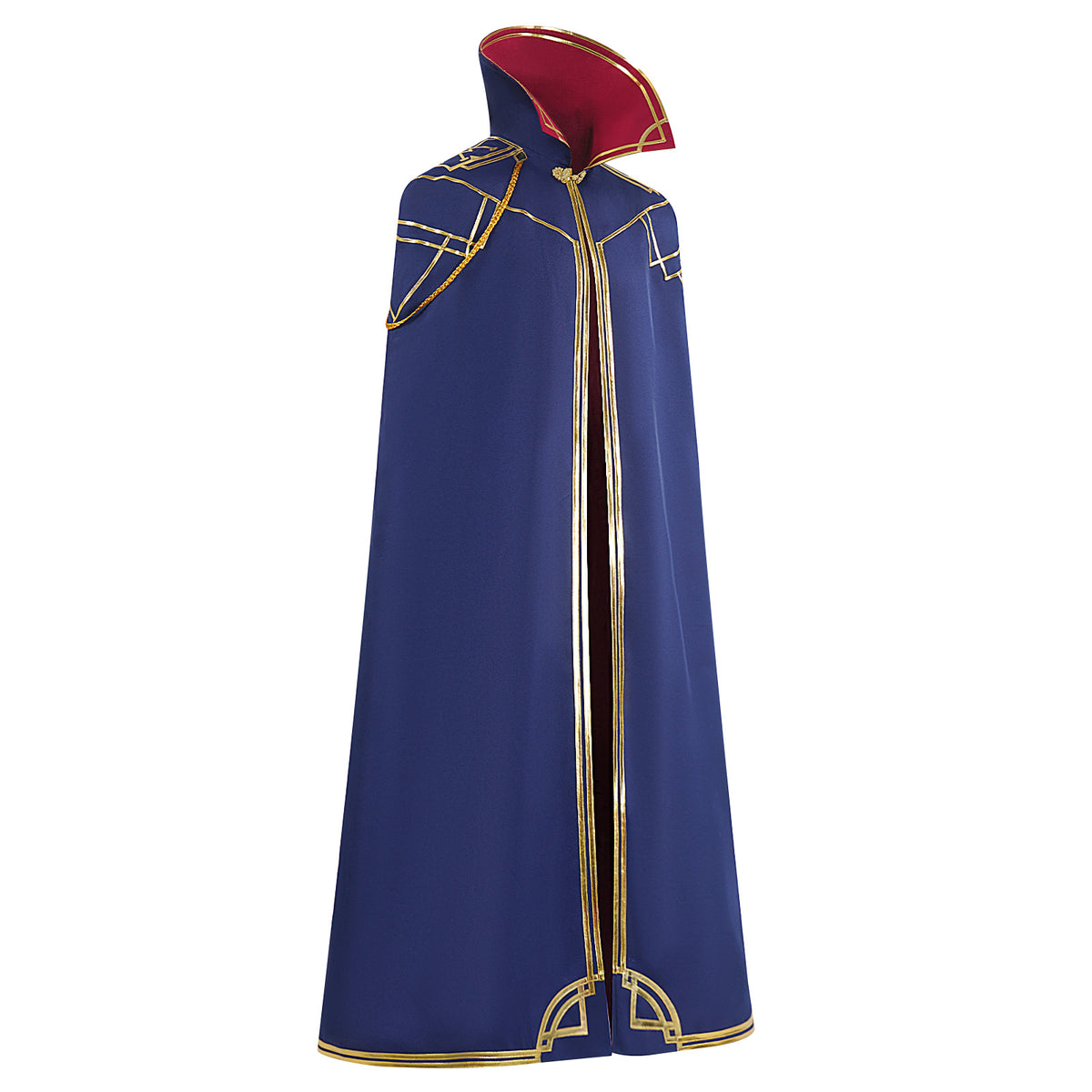 Arcane Caitlyn Cosplay Costume Women Blue Cloak Adult Halloween