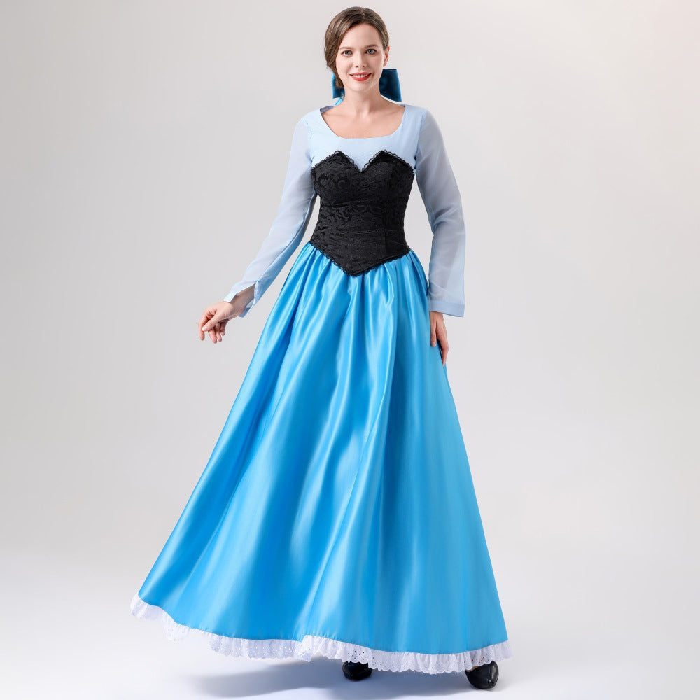Little Mermaid Ariel Costume Women Princess Dress Adult Halloween – photo 6
