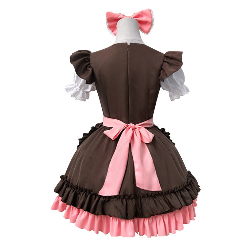Bunny Rabbit Maid Costume for Women, product photo 3 on a white background