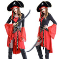 Pirate Queen Costume Women Halloween Cosplay Outfit Role Play Uniform – photo 6