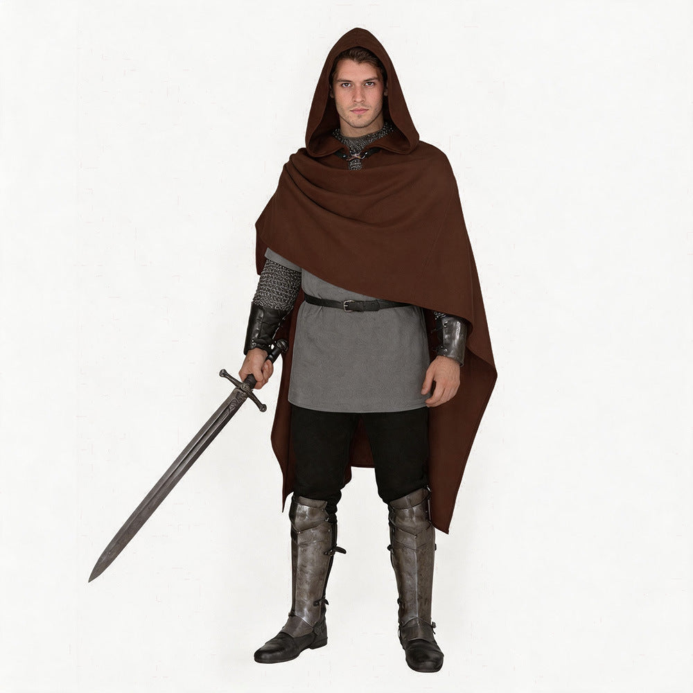 Medieval Knight Cape for Adults, product photo 9 on a white background