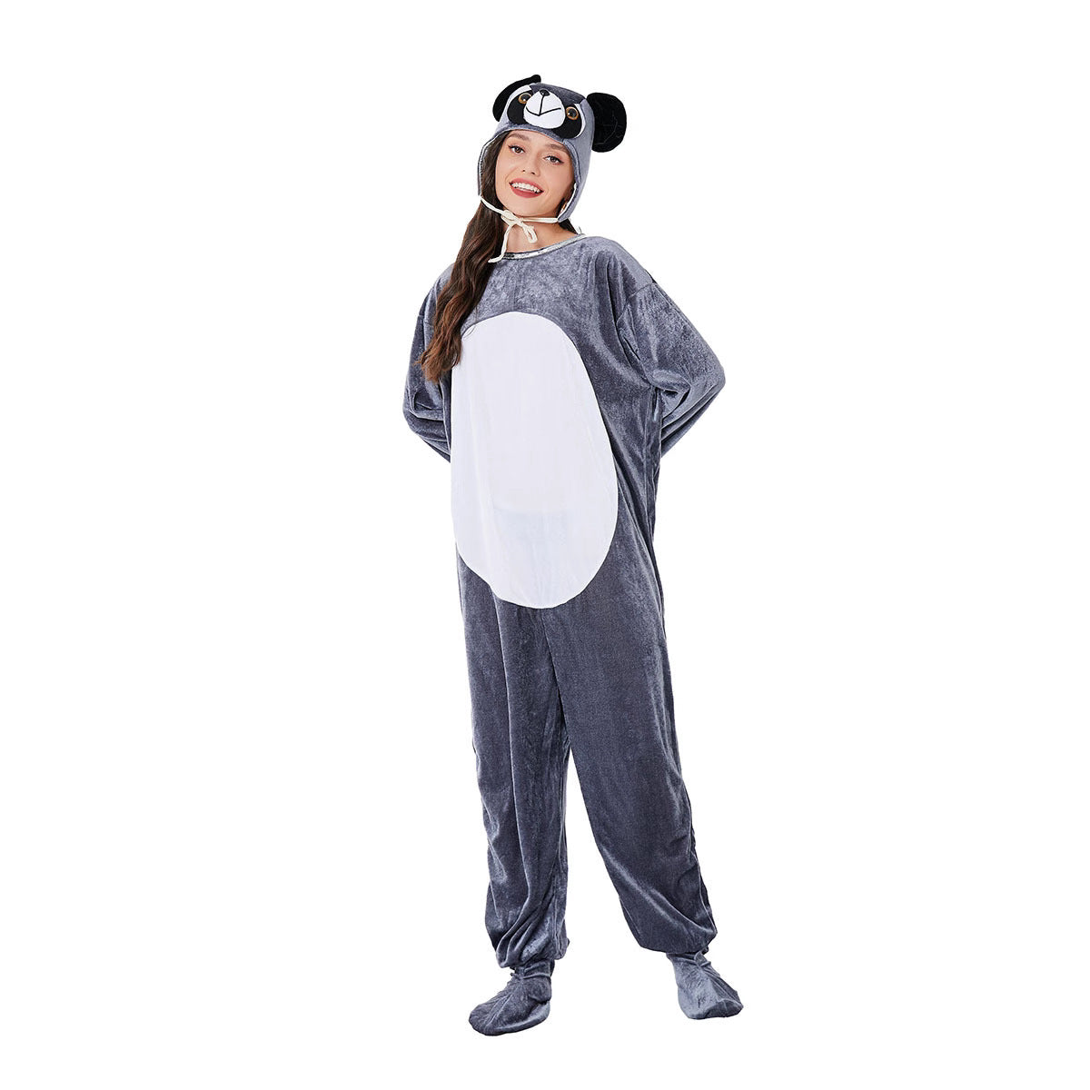 Koala Animal Costume for Kids and Adults, product photo 4 on a white background