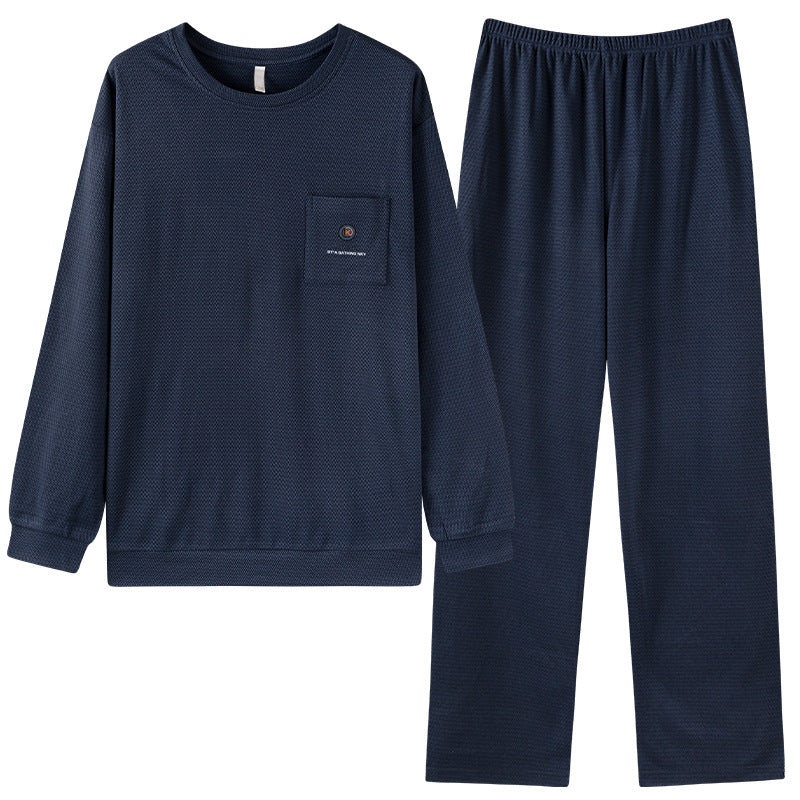 Pajamas men's checkered home clothes