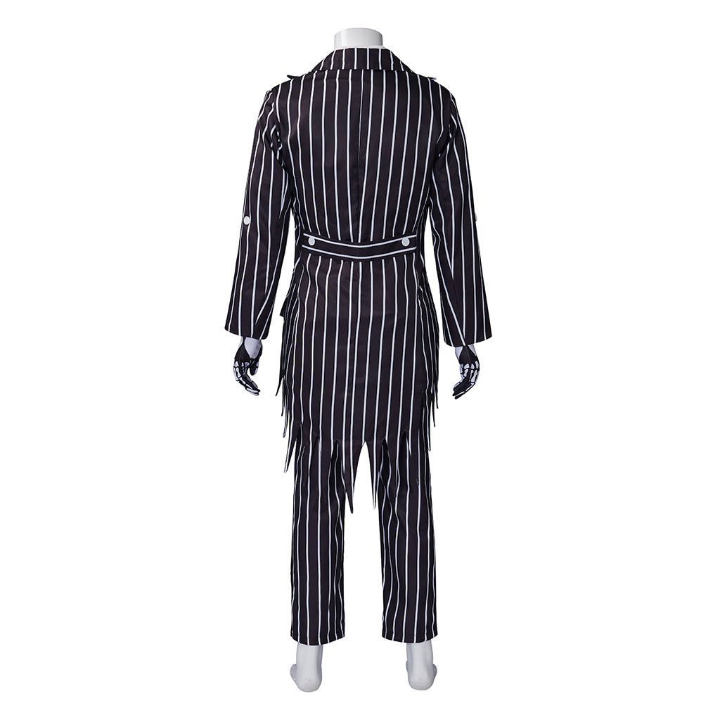 Jack Skellington Costume Men Nightmare Before Christmas Halloween Set – photo 4