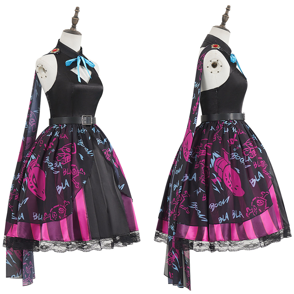 Arcane Jinx Cosplay Costume Women League of Legends Adult Halloween