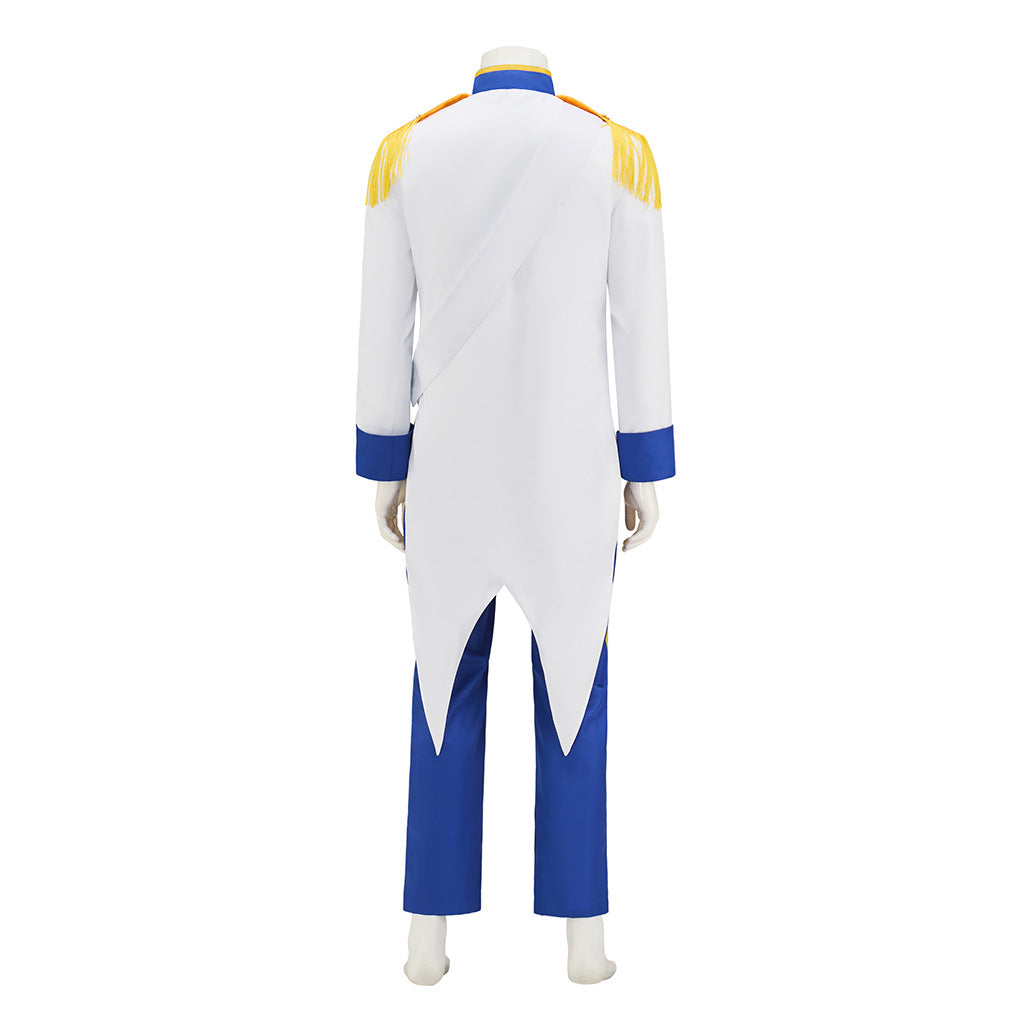 Little Mermaid Prince Eric Costume Adult Halloween Cosplay Outfit – photo 3