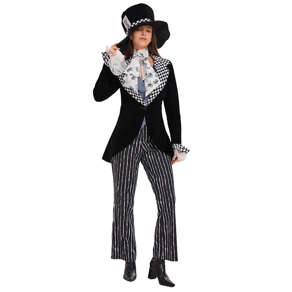 Circus Magician Cosplay for Women, product photo 5 on a white background