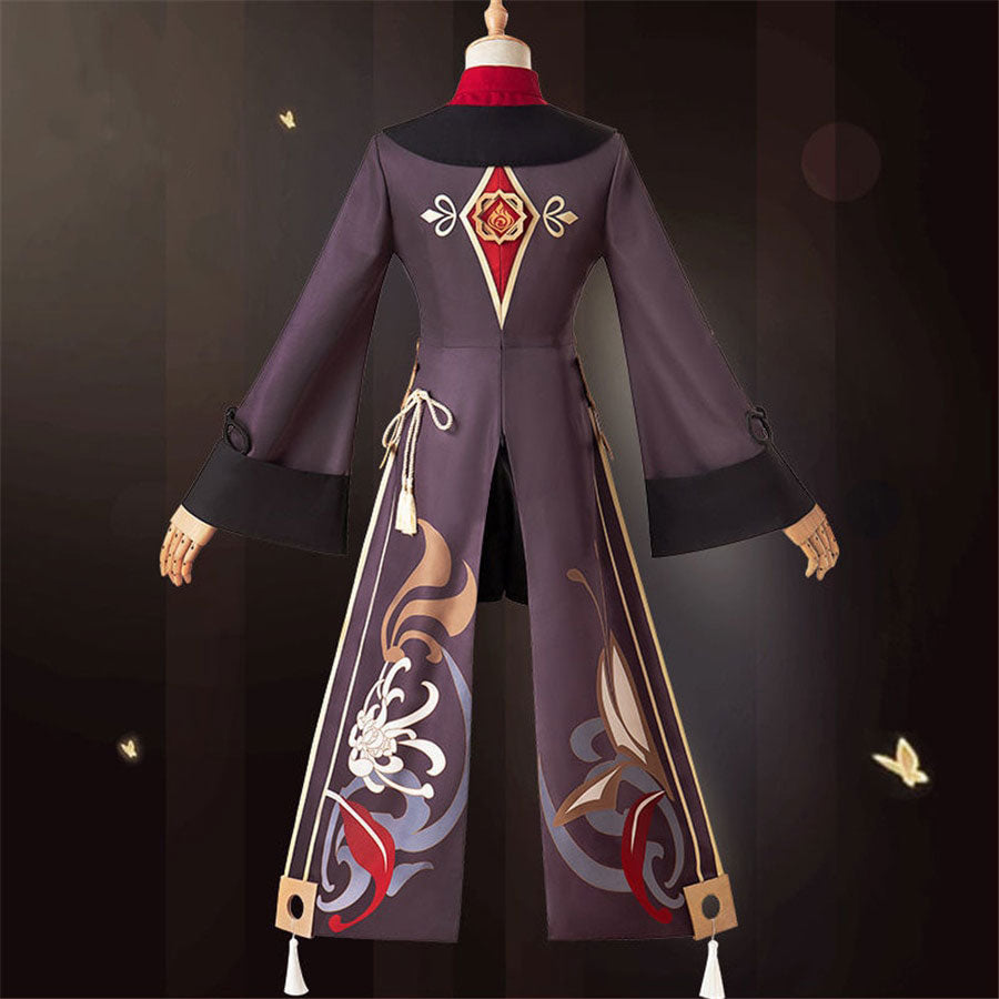 Genshin Impact Hu Tao Cosplay Costume Women Adult Halloween