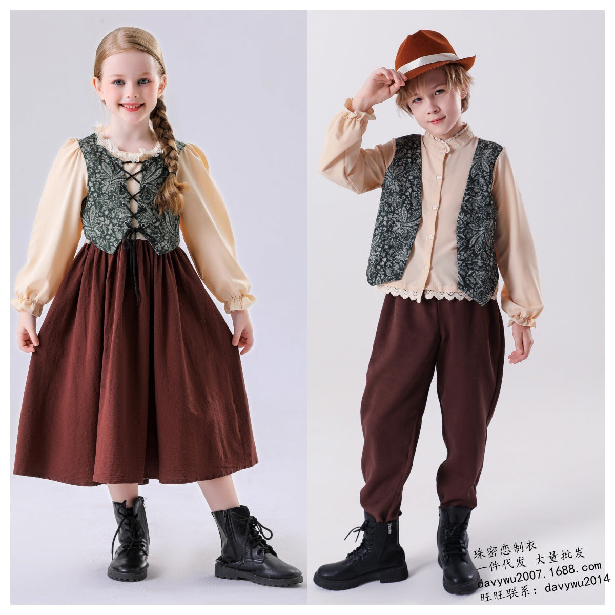 Little Match Fairy Tale Costume for Girls, costume photo 2