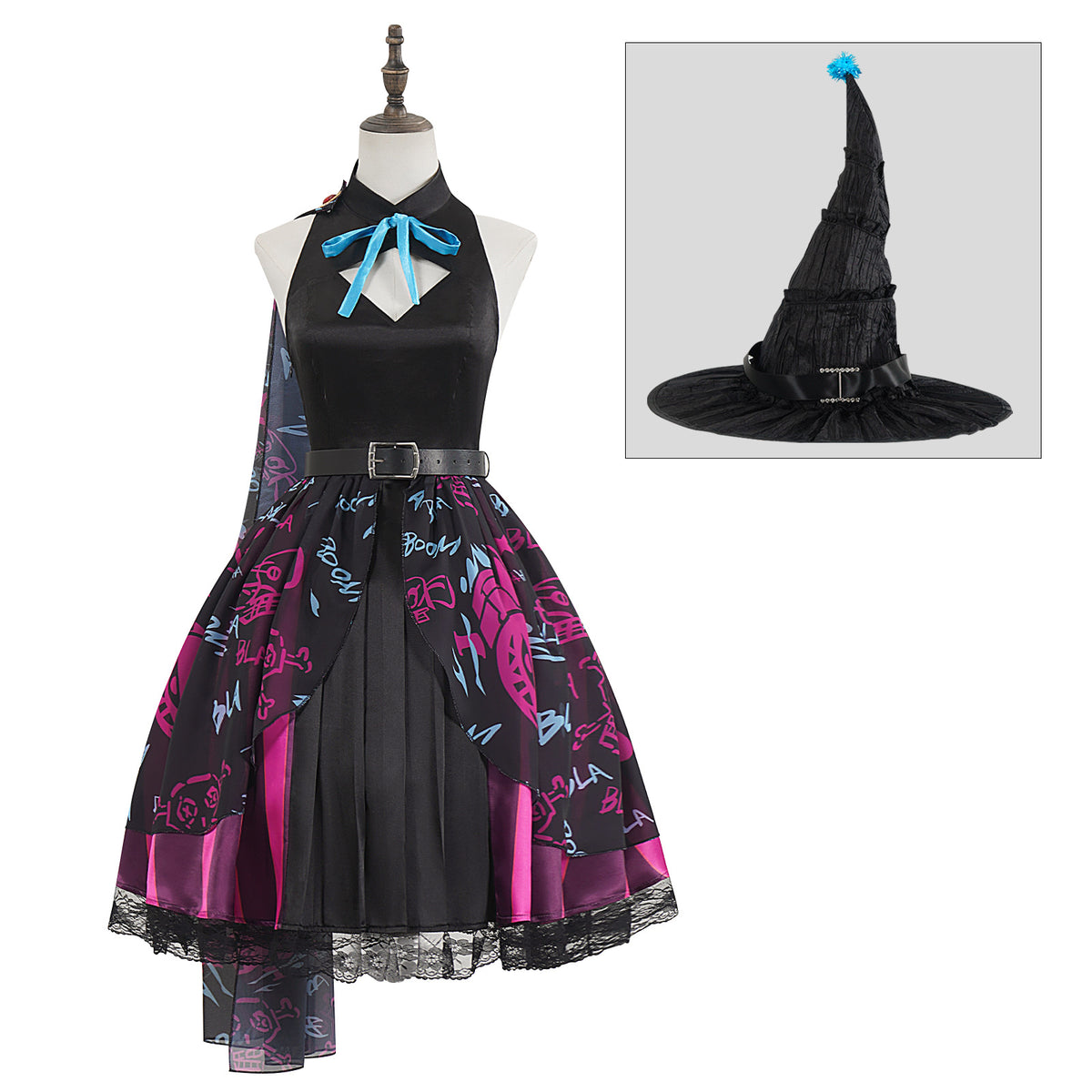 Arcane Jinx Cosplay Costume Women League of Legends Adult Halloween