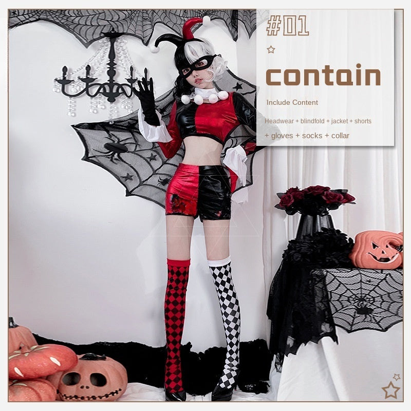 Funny Ugly Girl Costume Adult Halloween Christmas Cosplay Outfit