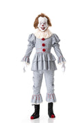 Pennywise Clown Costume Adult Horror Halloween Cosplay Outfit