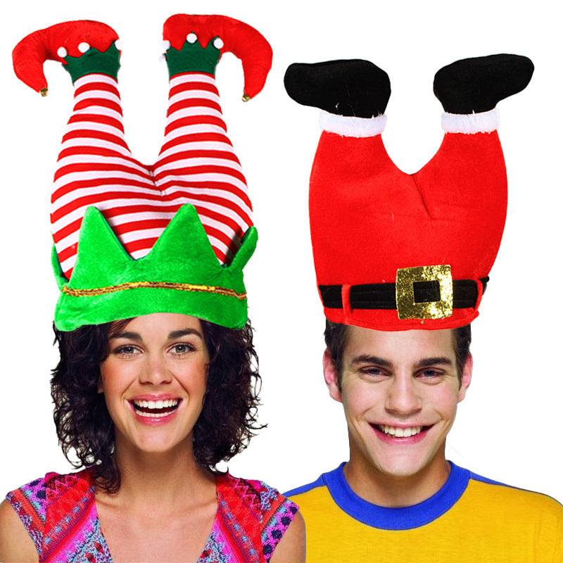 Christmas Decorations Christmas Hat Kids Adult Pants Hat Elf Hat Party Decoration Supplies