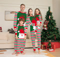 Christmas Cartoon Snowflake Deer Family Matching Pajamas Printed Home Wear Sleepwear