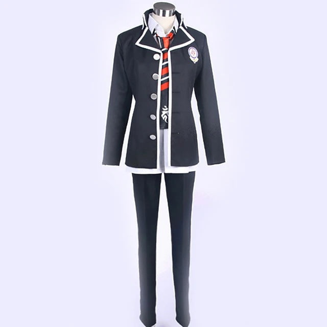Anime Demon Hunter Costume for Men, front view on a white background
