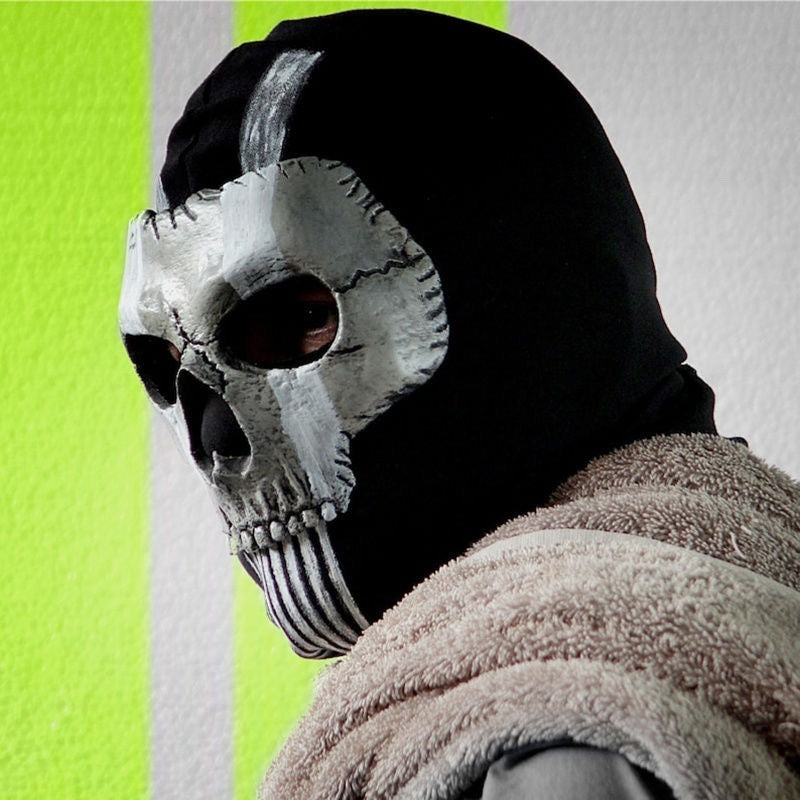 Call of Duty Style Skull Mask for Adults, costume photo 2
