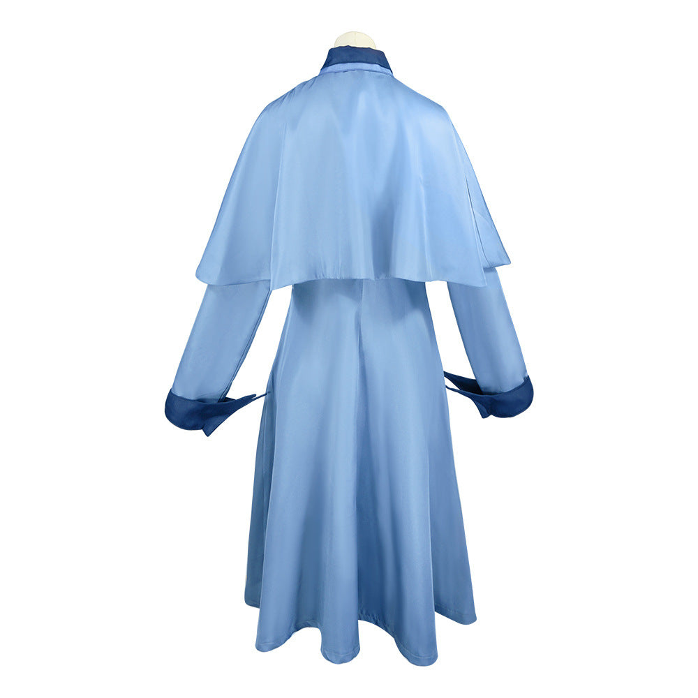 Blue Wizard School Uniform for Adults, product photo 3 on a white background