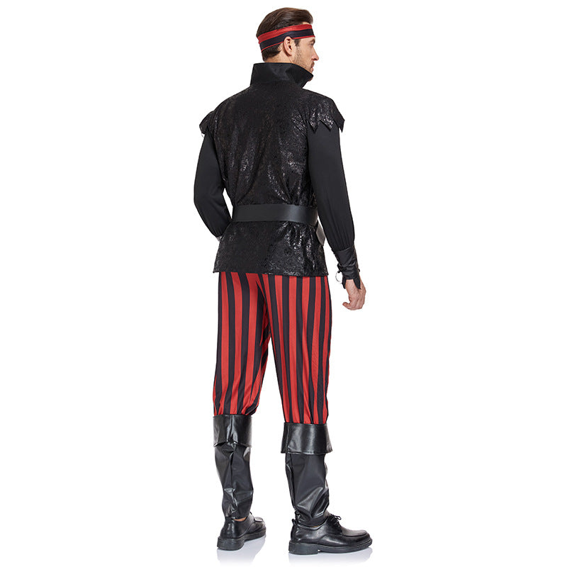 Pirate Captain Costume for Adults, product photo 4 on a white background