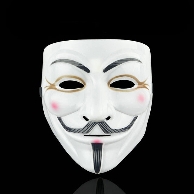 Guy Fawkes V for Vendetta Mask for Adults, costume photo 6